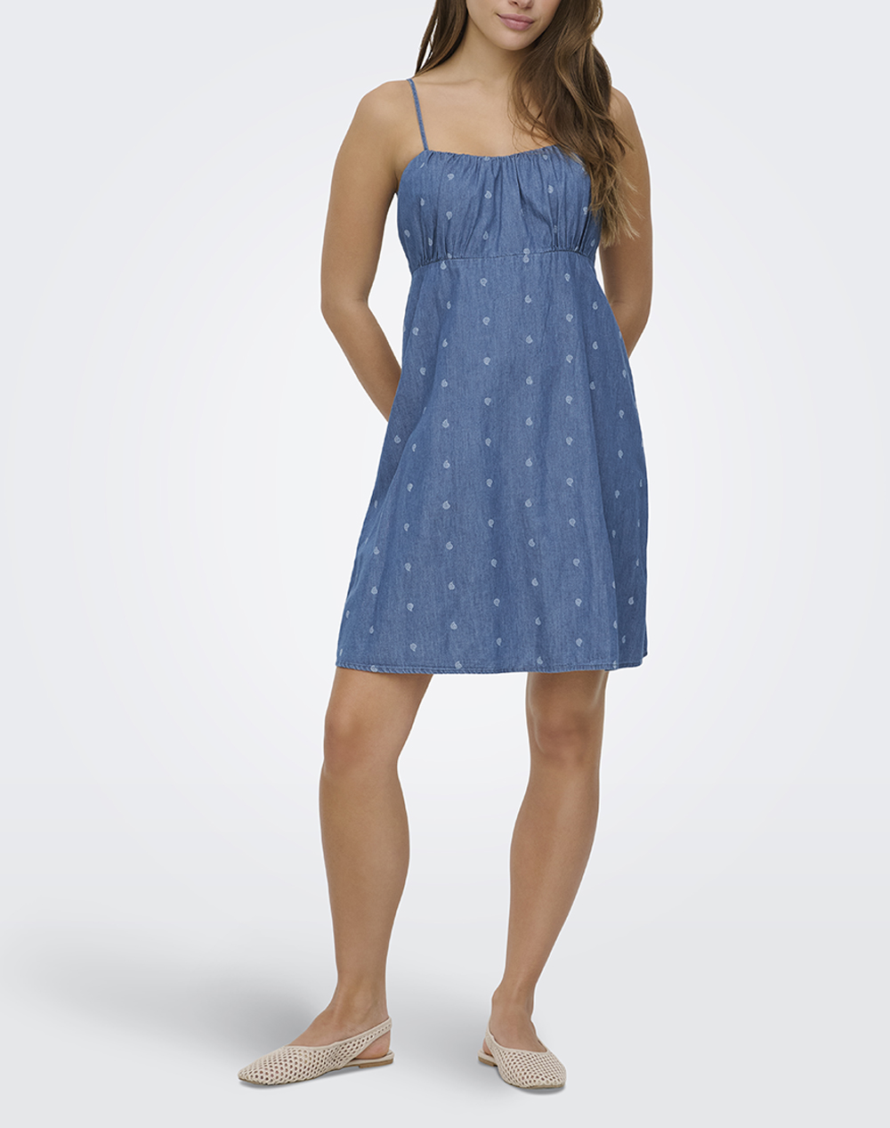 ONLY ONLNOVA AZURE ALEXIS DRESS WVN