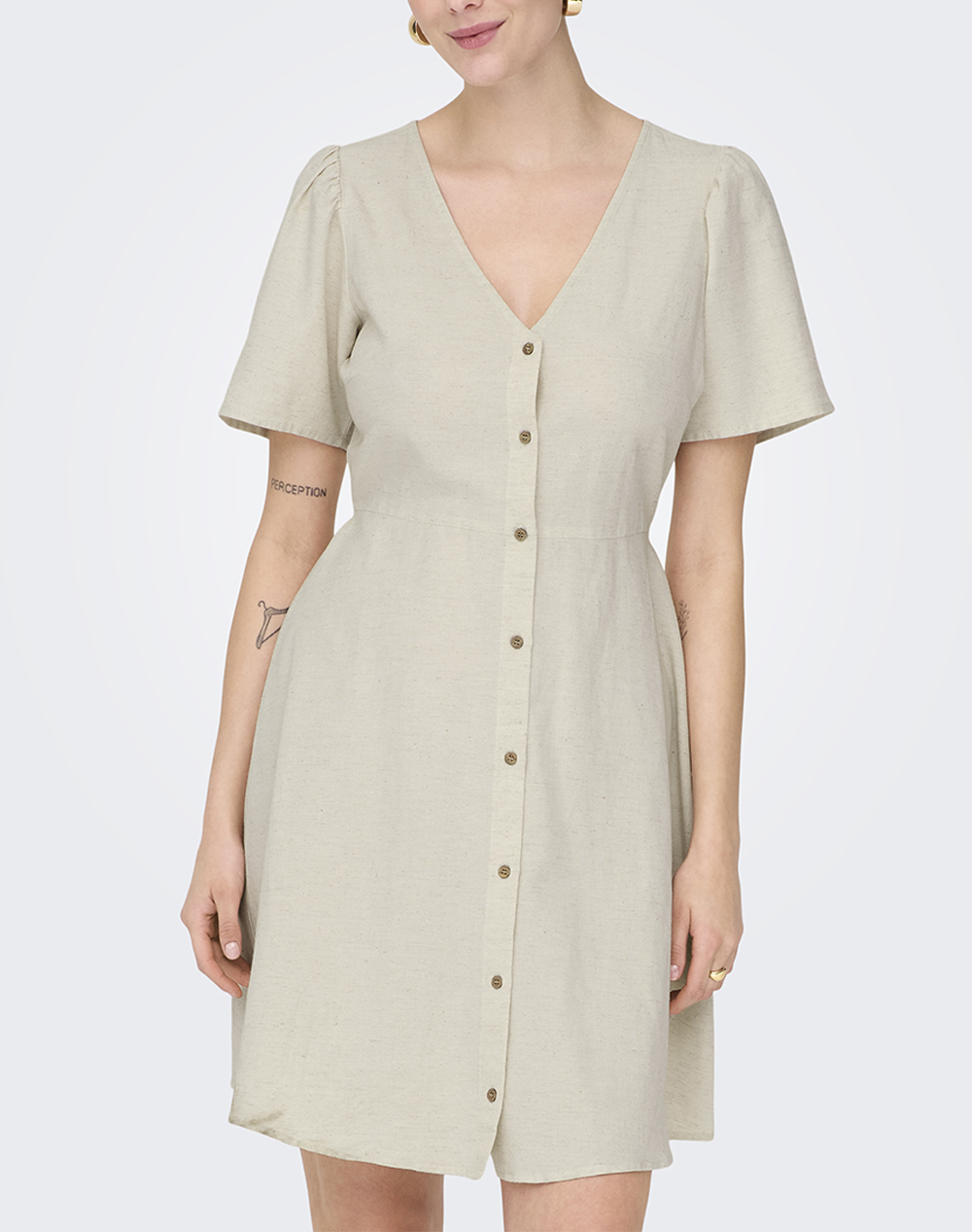 ONLY ONLVITA LIFE S/S SHORT DRESS NOOS WVN