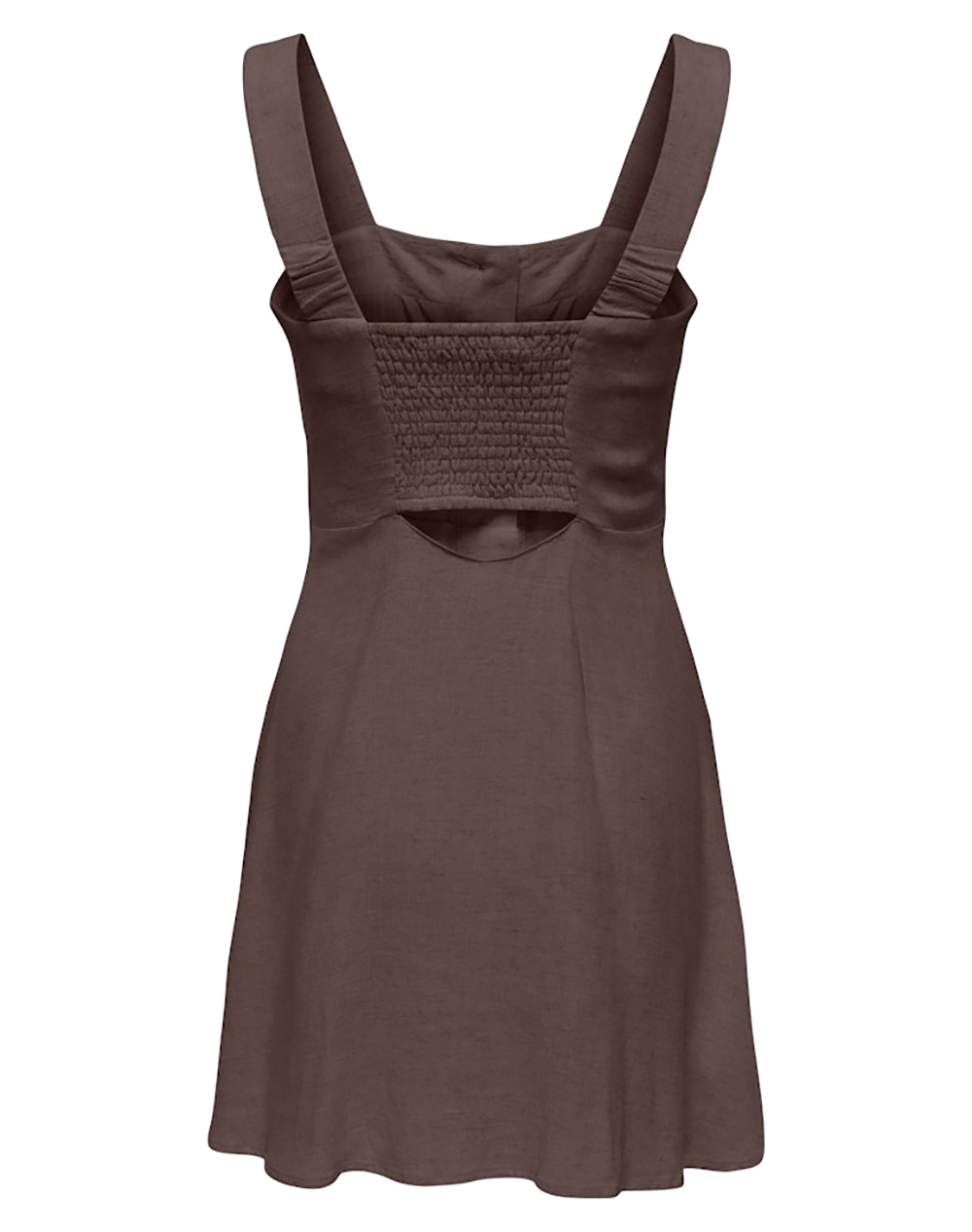 ONLY ONLSIESTA LINEN BL SHORT STRAP DRESS PNT