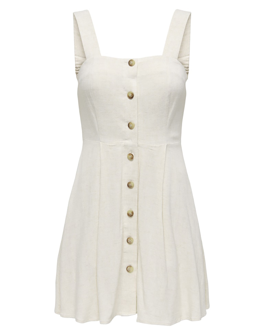 ONLY ONLSIESTA LINEN BL SHORT STRAP DRESS PNT
