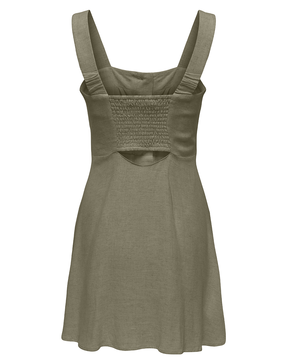 ONLY ONLSIESTA LINEN BL SHORT STRAP DRESS PNT