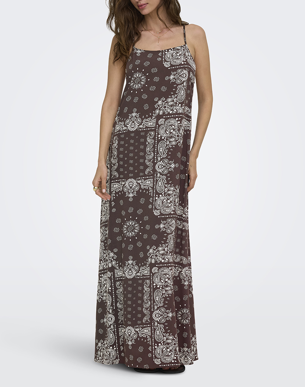 ONLY ONLAMBEL STRAP LONG BAND DRESS WVN