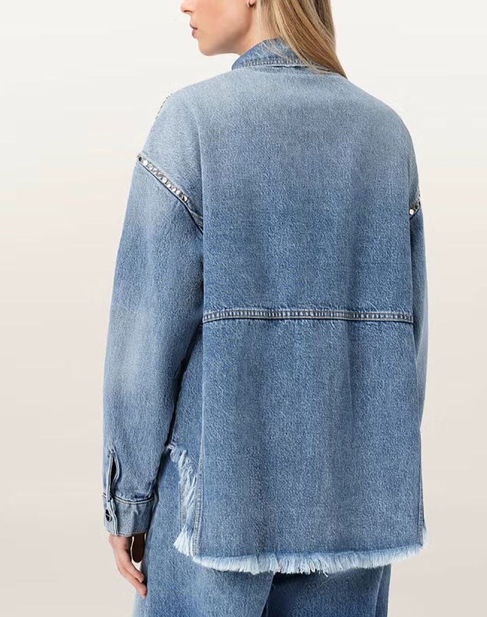 ALL SAINTS HETTIE STUD SHACKET