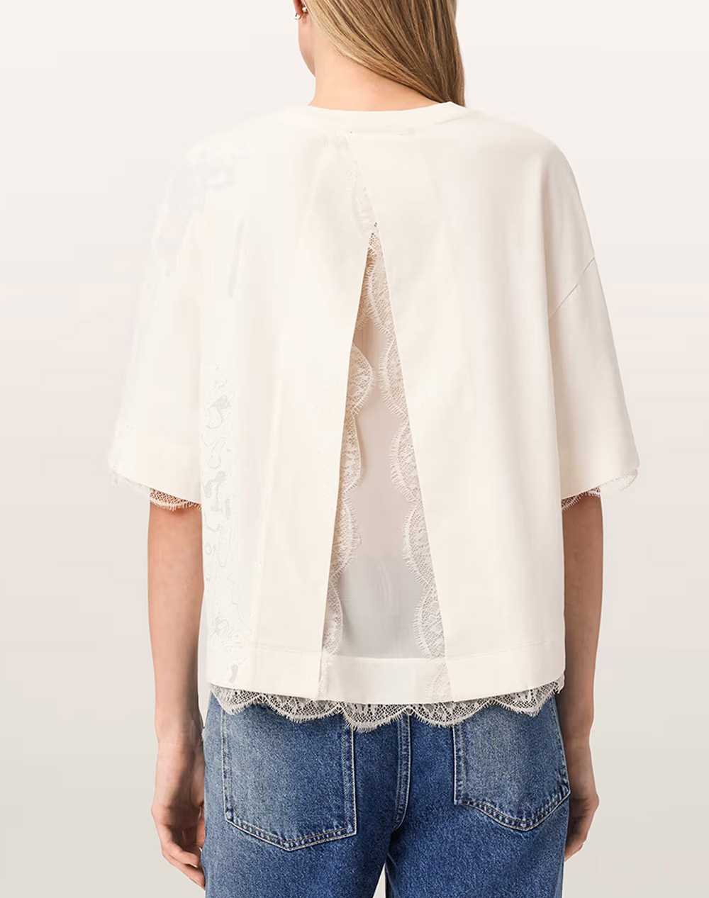 ALL SAINTS NIA LACE TEE