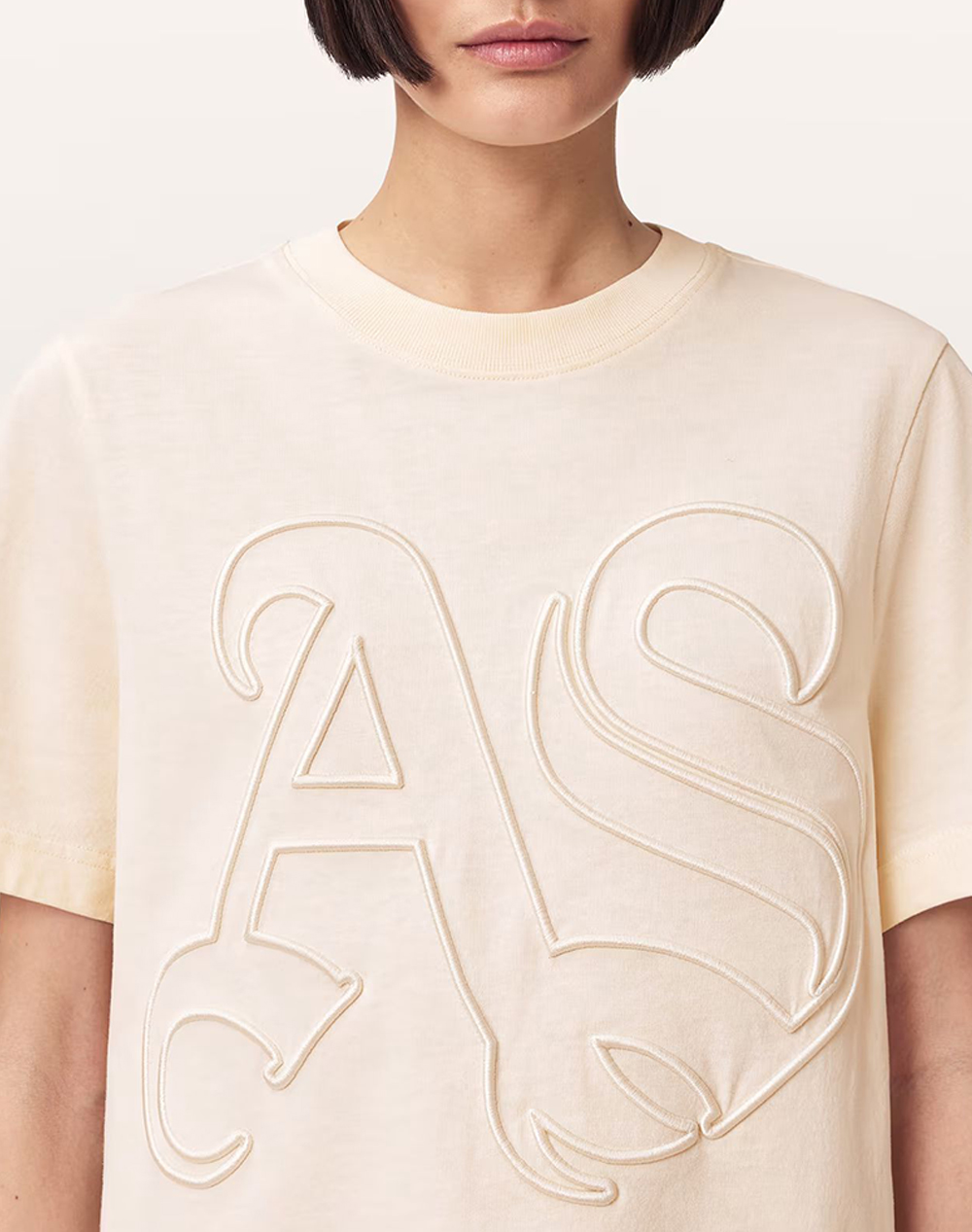 ALL SAINTS LISA EMBOS TEE