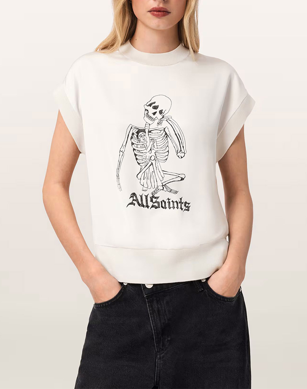 ALL SAINTS TERRA KNIT TEE