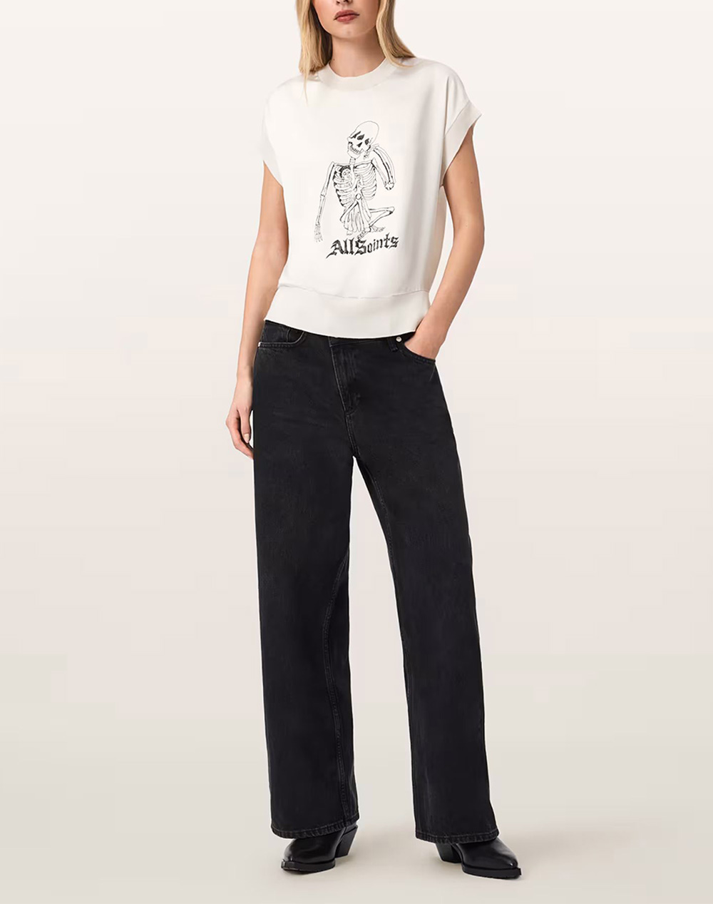 ALL SAINTS TERRA KNIT TEE