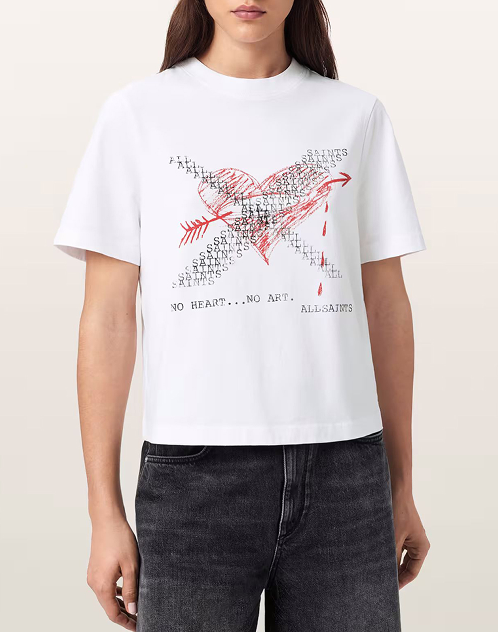 ALL SAINTS HEARTACHE LISA TEE