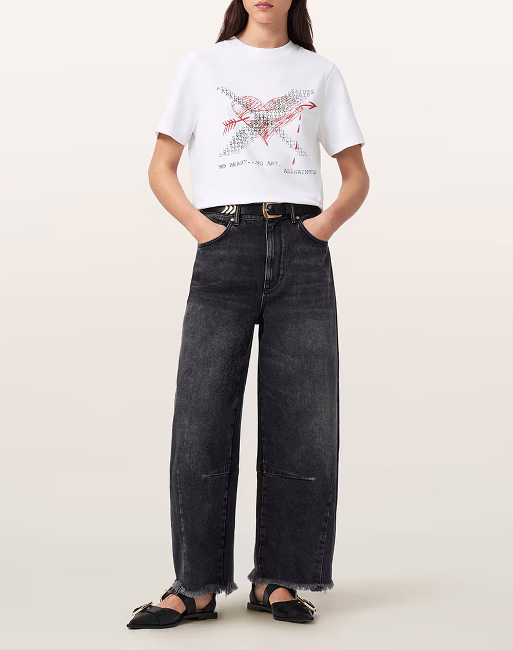 ALL SAINTS HEARTACHE LISA TEE