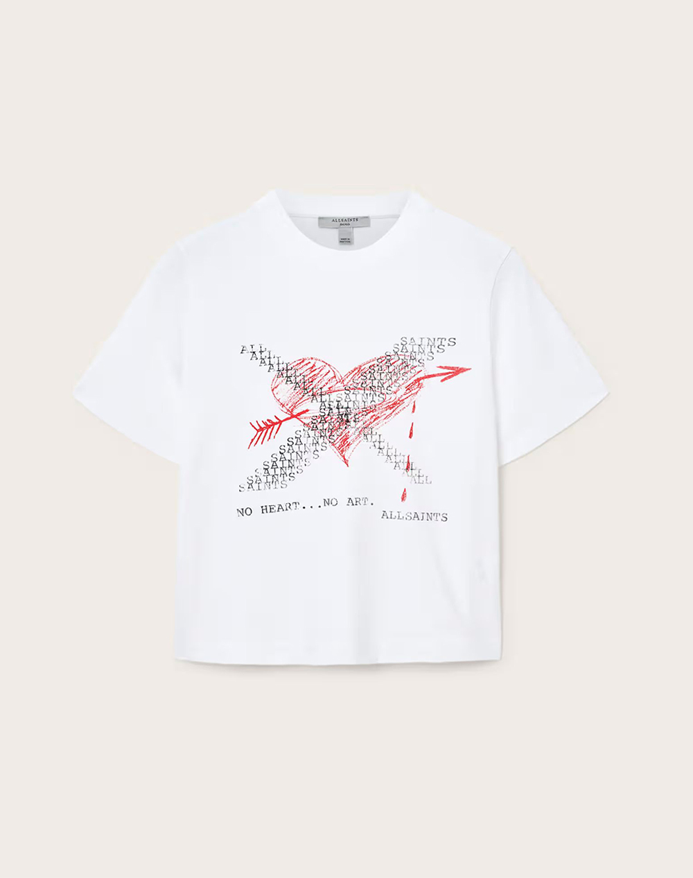 ALL SAINTS HEARTACHE LISA TEE