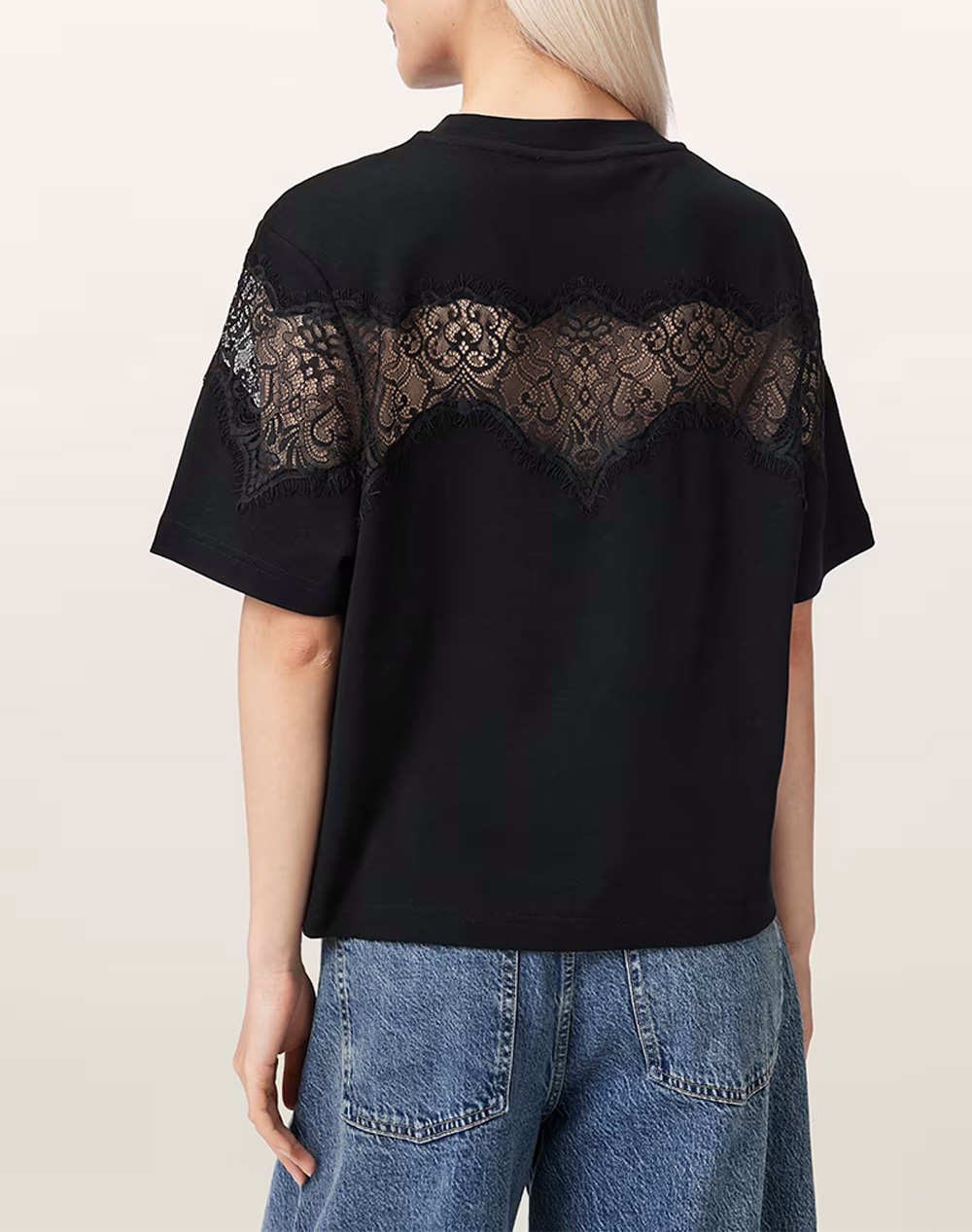 ALL SAINTS LISA LACE TEE