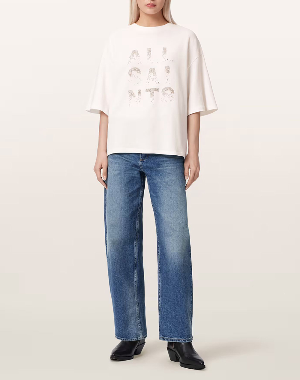 ALL SAINTS STACKS AMELIE TEE