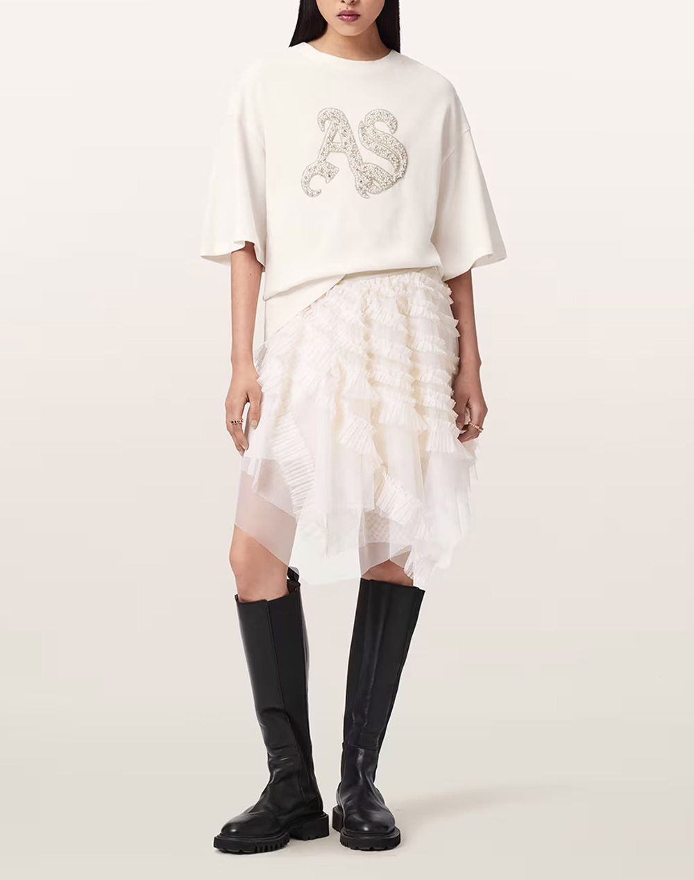 ALL SAINTS ICON AMELIE TEE