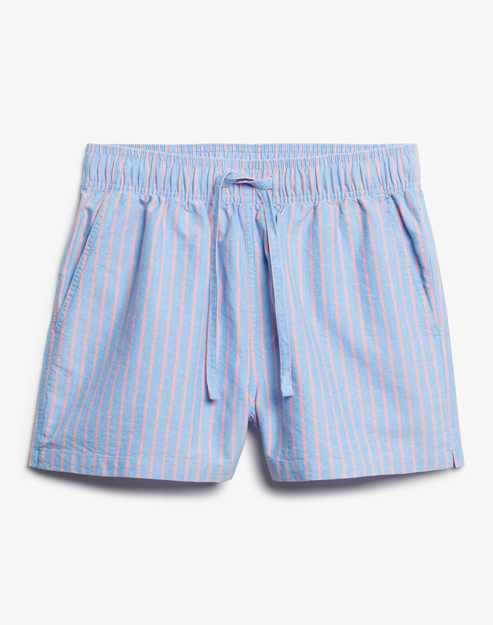 SUPERDRY D3 OVIN COTTON STRIPE ELASTIC SHORT WOMENS SHORTS