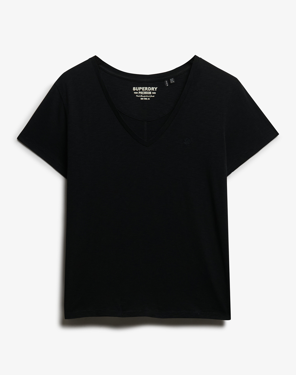 SUPERDRY D1 STUDIOS SLUB EMB VEE TEE ДАМСКА БЛУЗА
