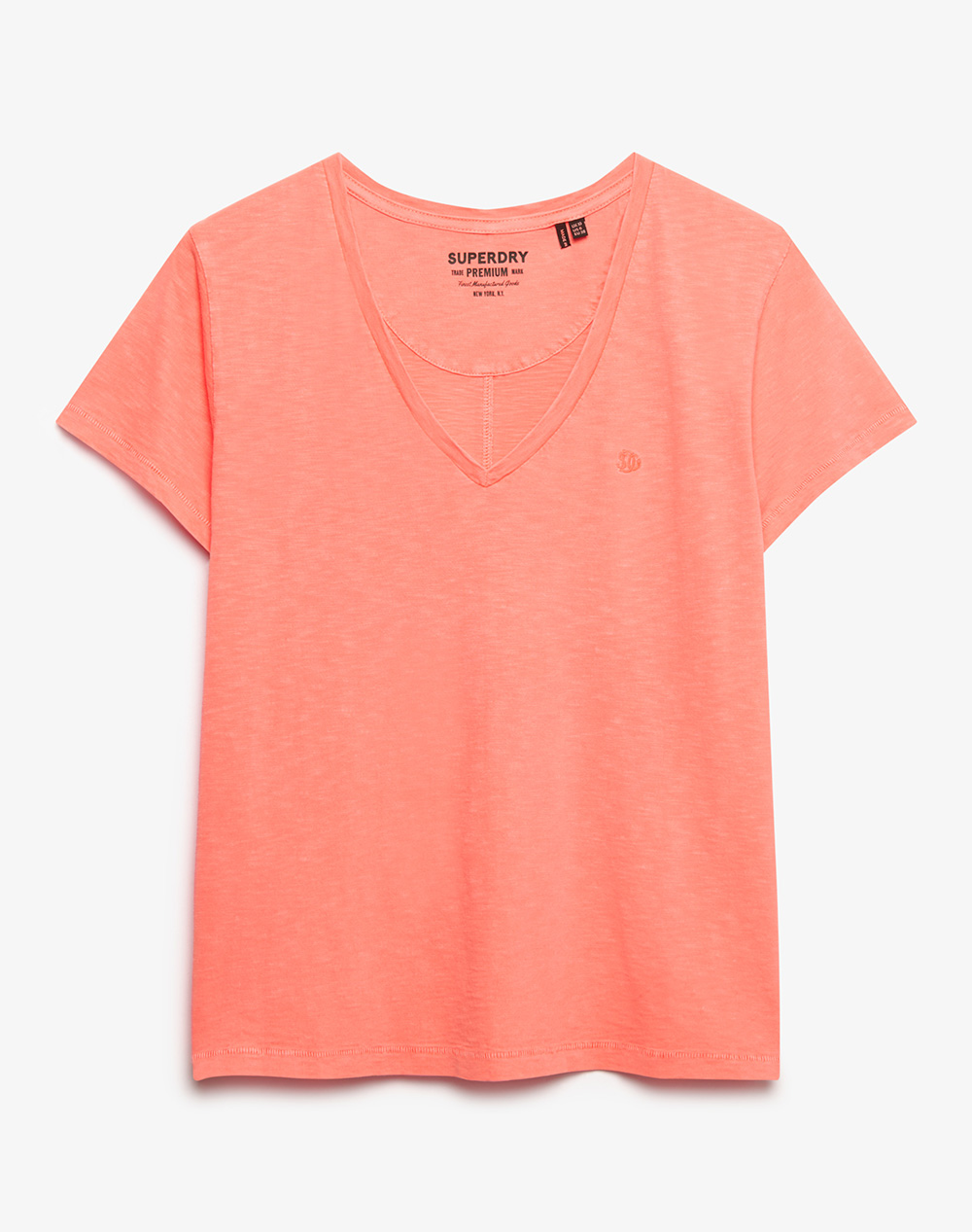 SUPERDRY D1 STUDIOS SLUB EMB VEE TEE ДАМСКА БЛУЗА