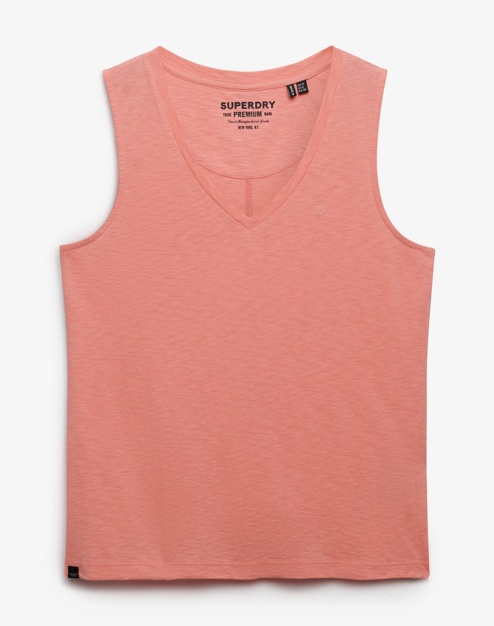 SUPERDRY D3 STUD STUDIOS VEE NECK VEST WOMENS BLOUSE