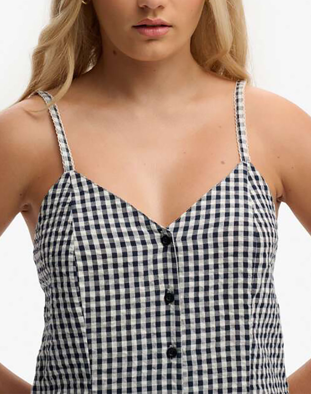 SUPERDRY D3 OVIN GINGHAM CAMI PLAYSUIT ДАМСКИ