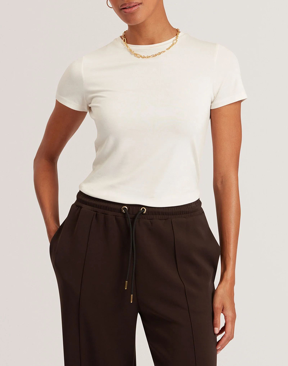 TED BAKER LARNAA Short Sleeve Fitted Tee