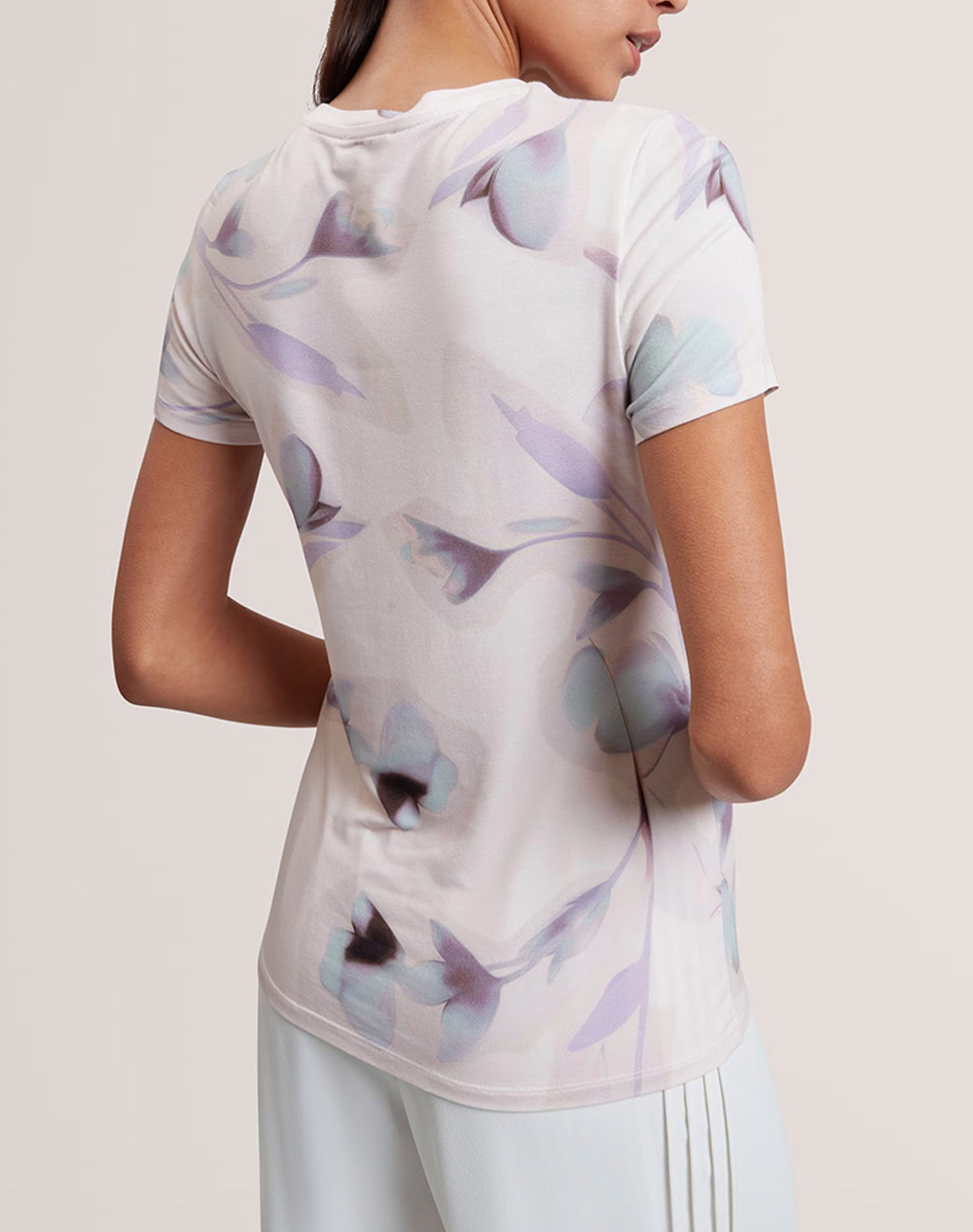 TED BAKER VELLEY Printed Fitted Tee