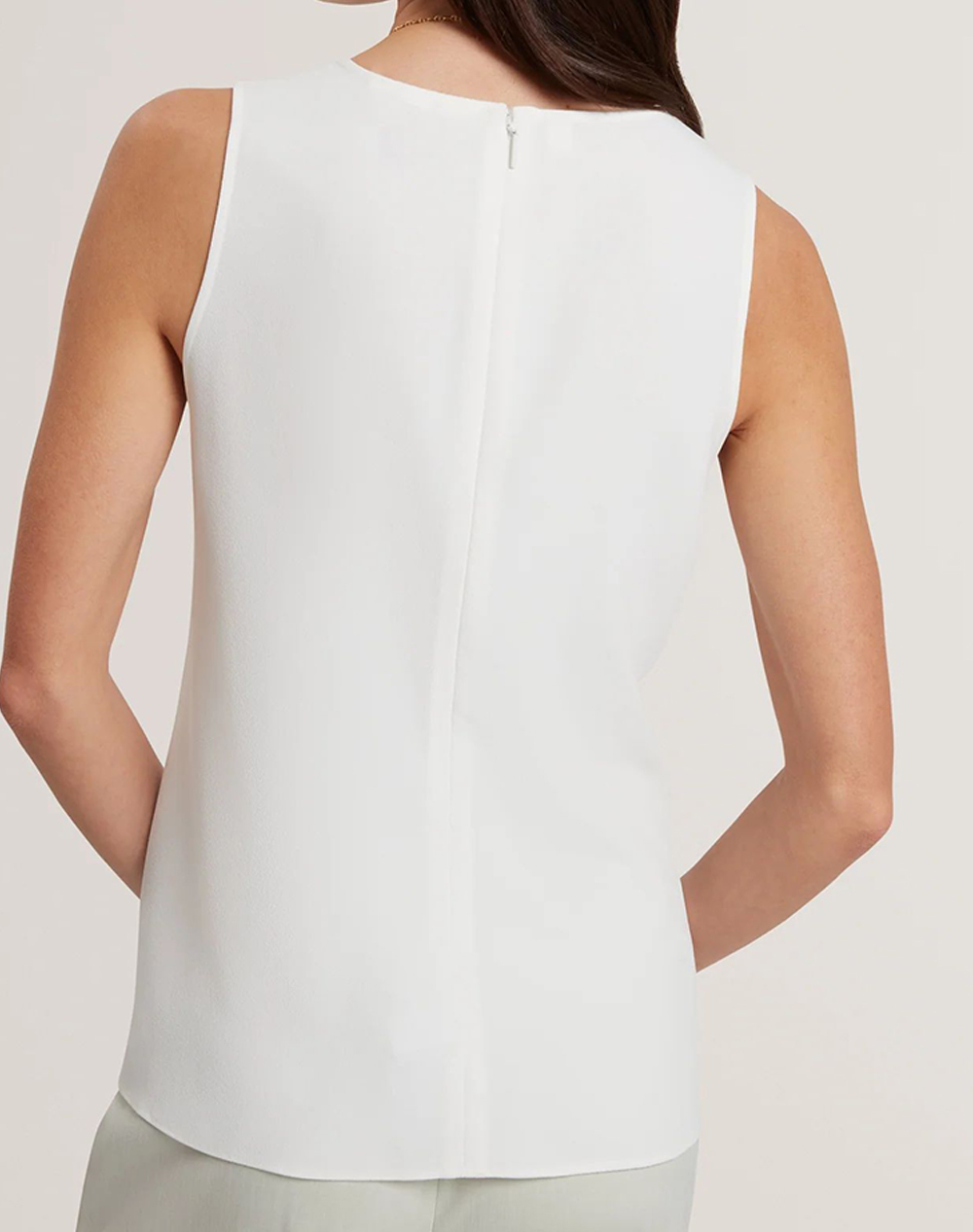 TED BAKER ALAYRA Draped Pebble Detail Top