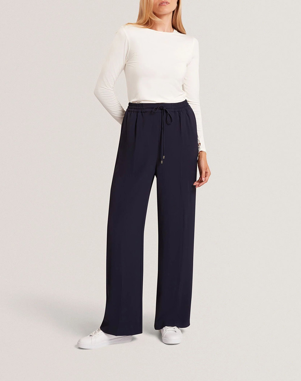 TED BAKER ARANIA Long Sleeve Fitted Jersey Top