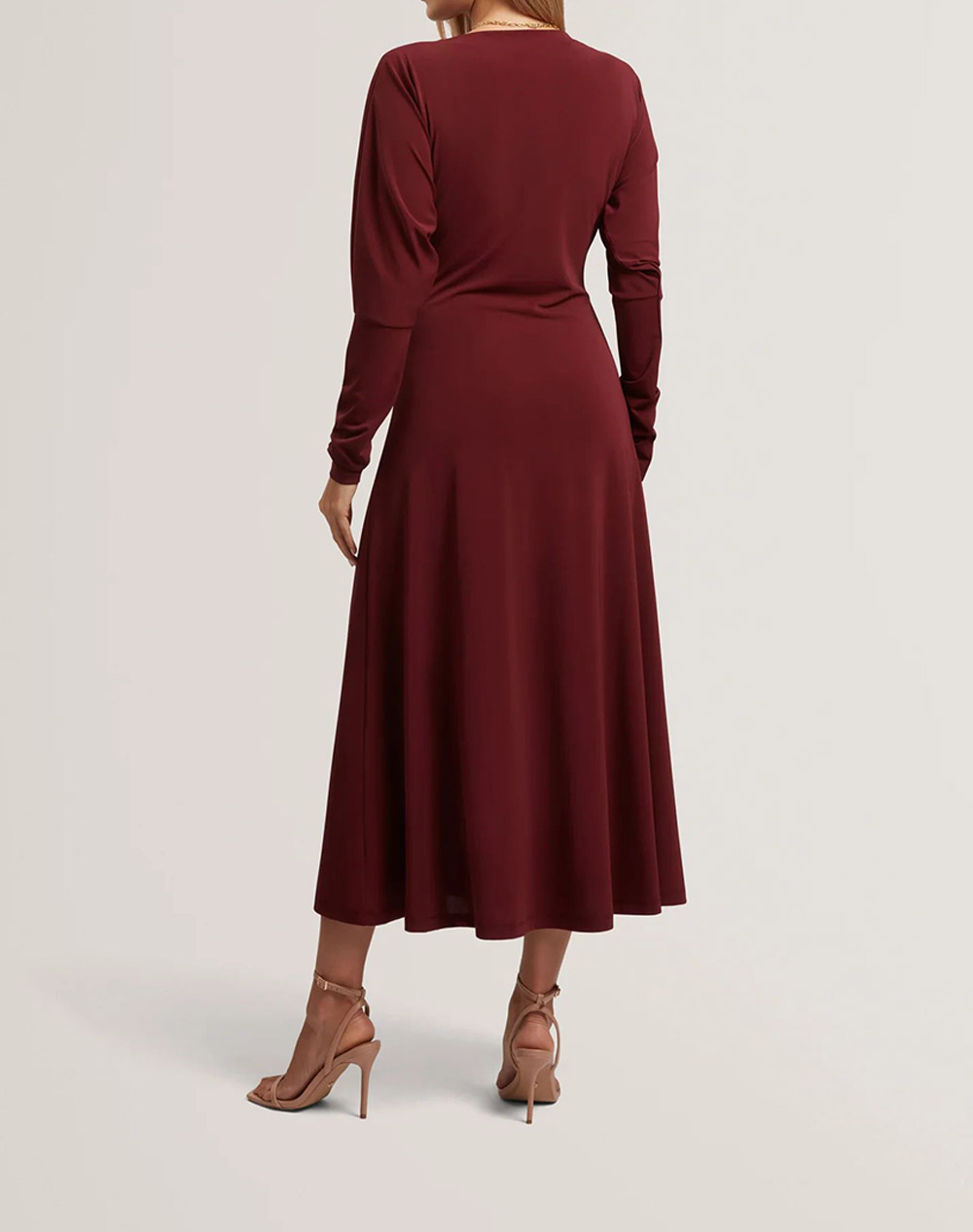 TED BAKER RALHAA Wrap Jersey Midi dress