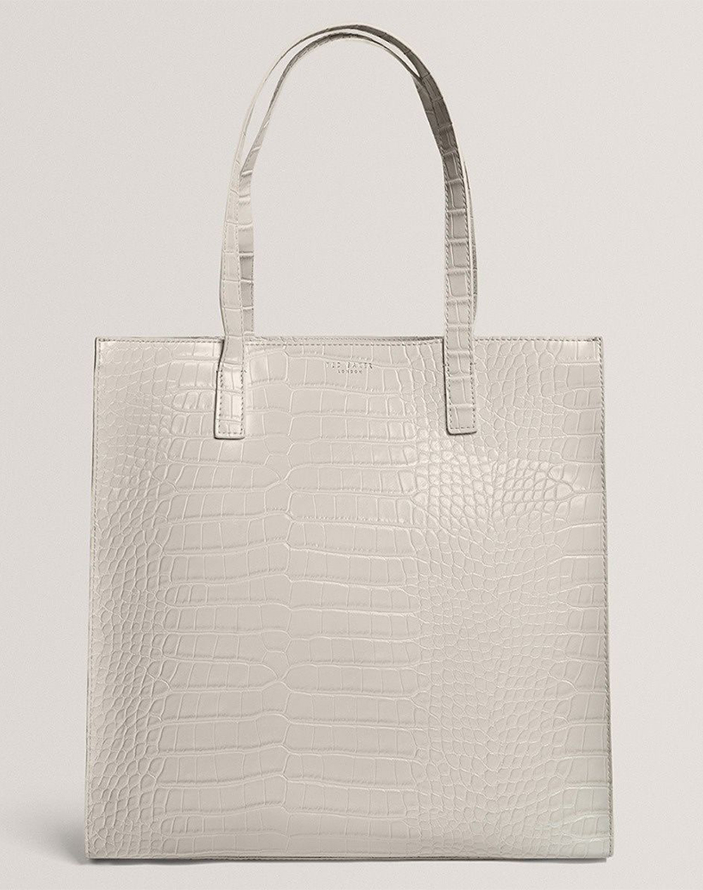 TED BAKER WENELLA Croc Effect Large Icon Bag