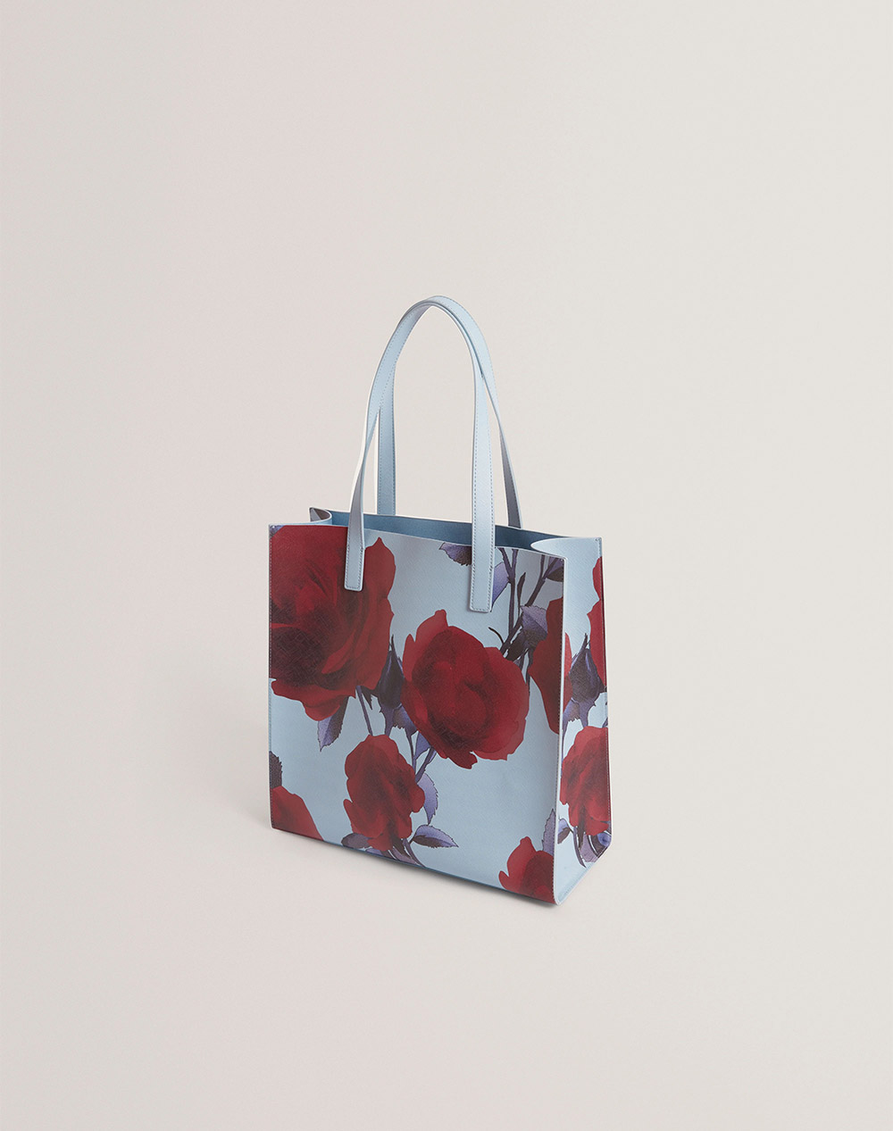 TED BAKER ELYZAA Large Rose Print Icon Bag