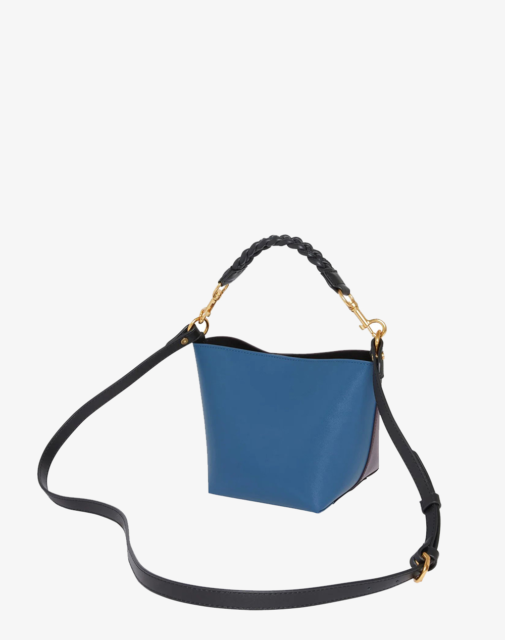 TED BAKER WYNOLA Woven Handle Colourblock Small Bag
