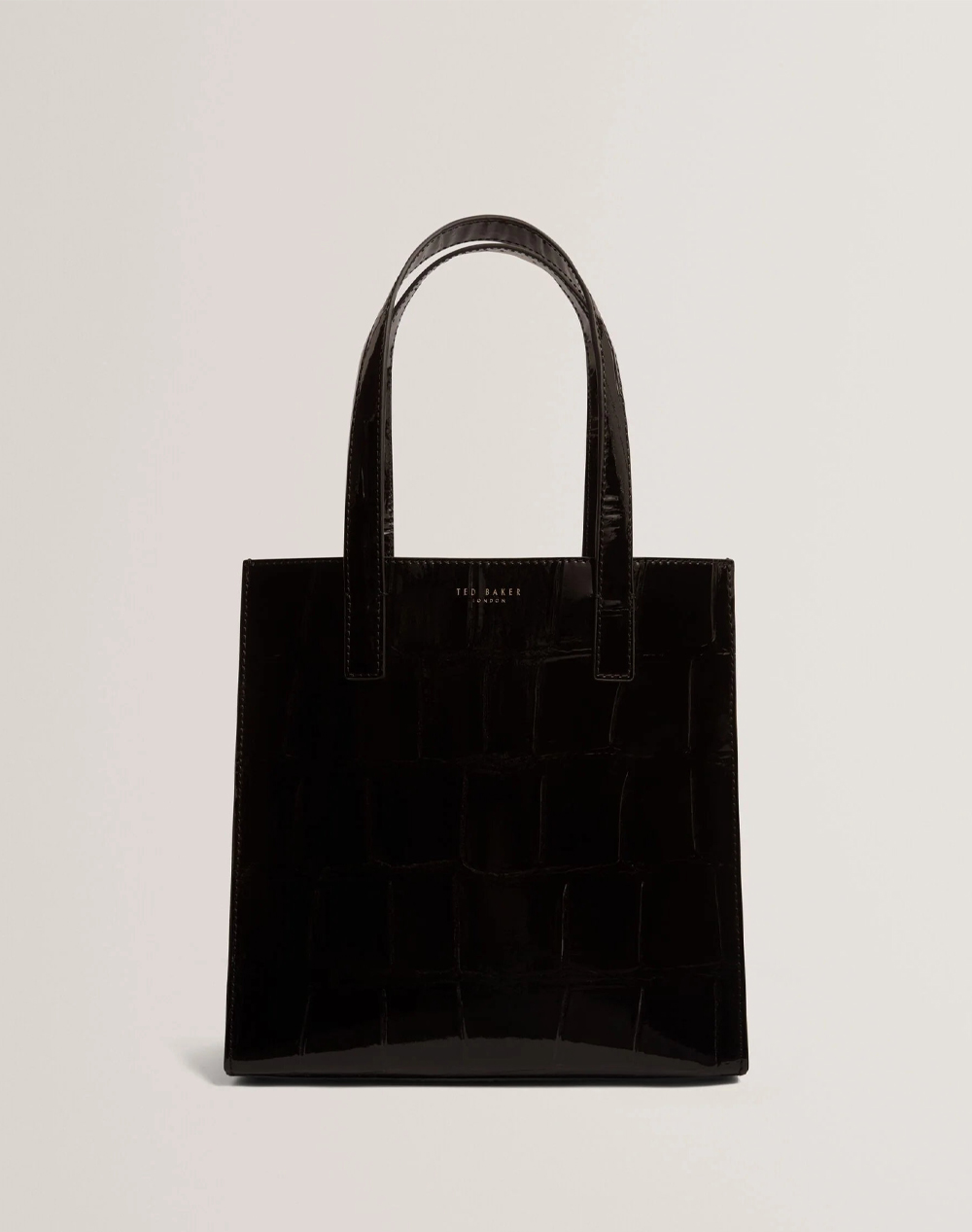 TED BAKER VIVANAA Croc Effect Small Icon Bag