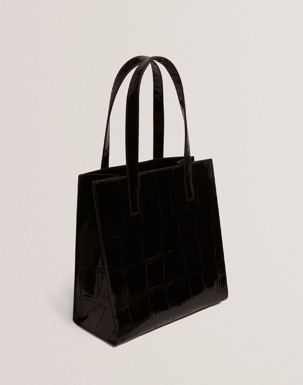 TED BAKER VIVANAA Croc Effect Small Icon Bag