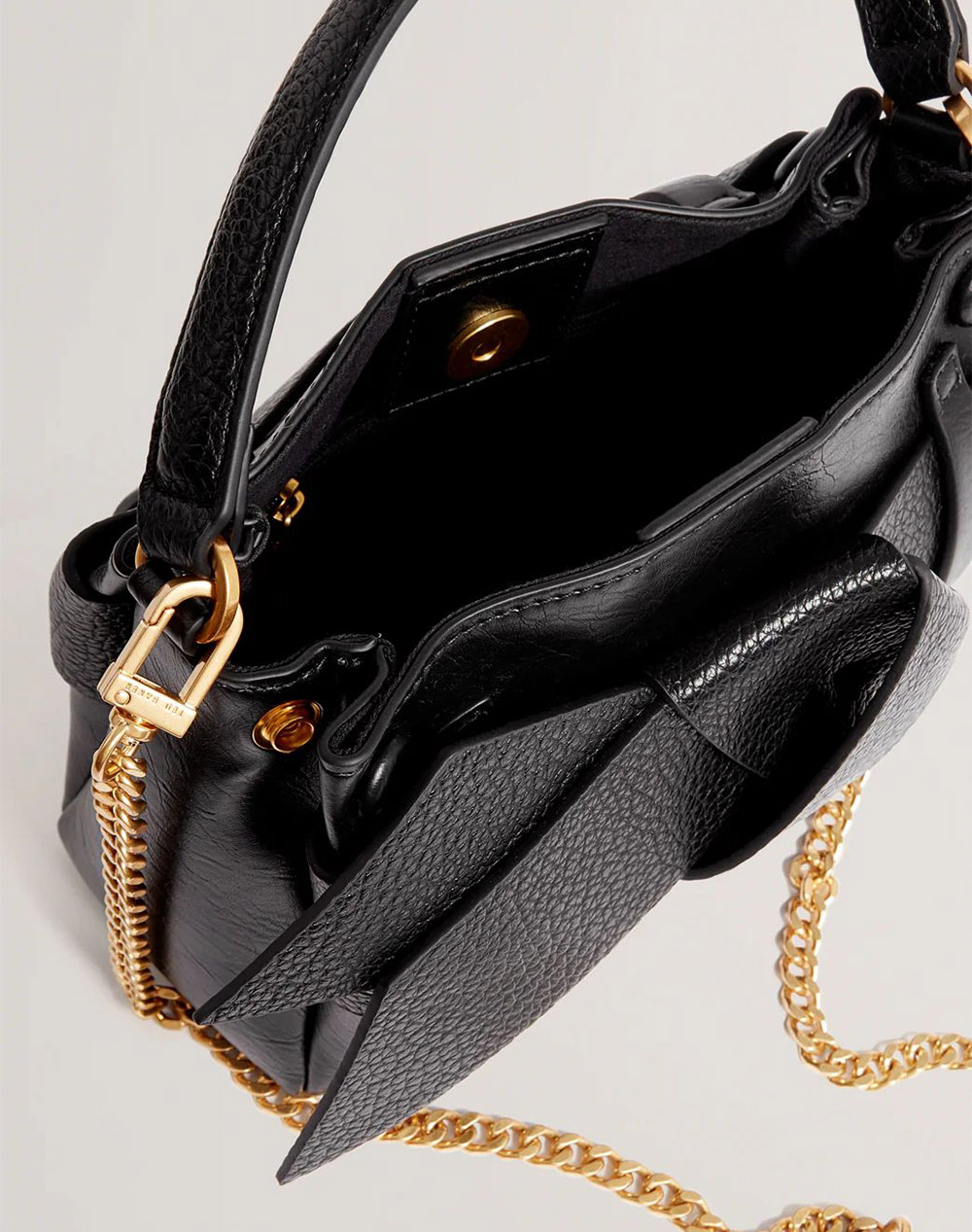 TED BAKER SSANSA Knot Bow Mini Top Handle Bag