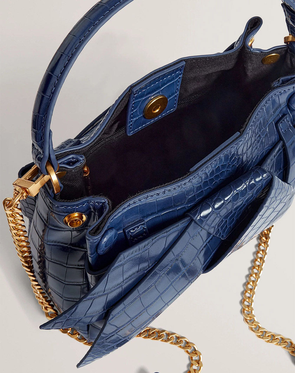 TED BAKER SSANSA Knot Bow Mini Top Handle Bag