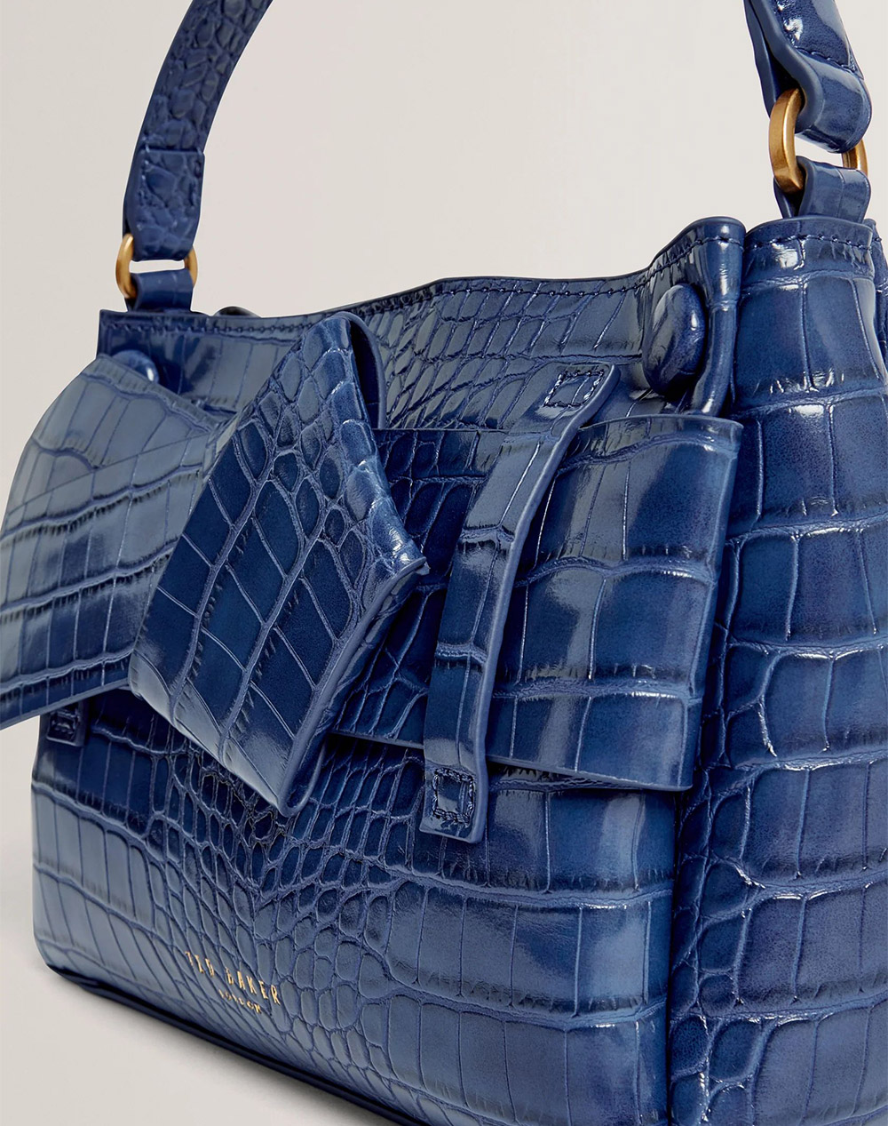 TED BAKER SSANSA Knot Bow Mini Top Handle Bag