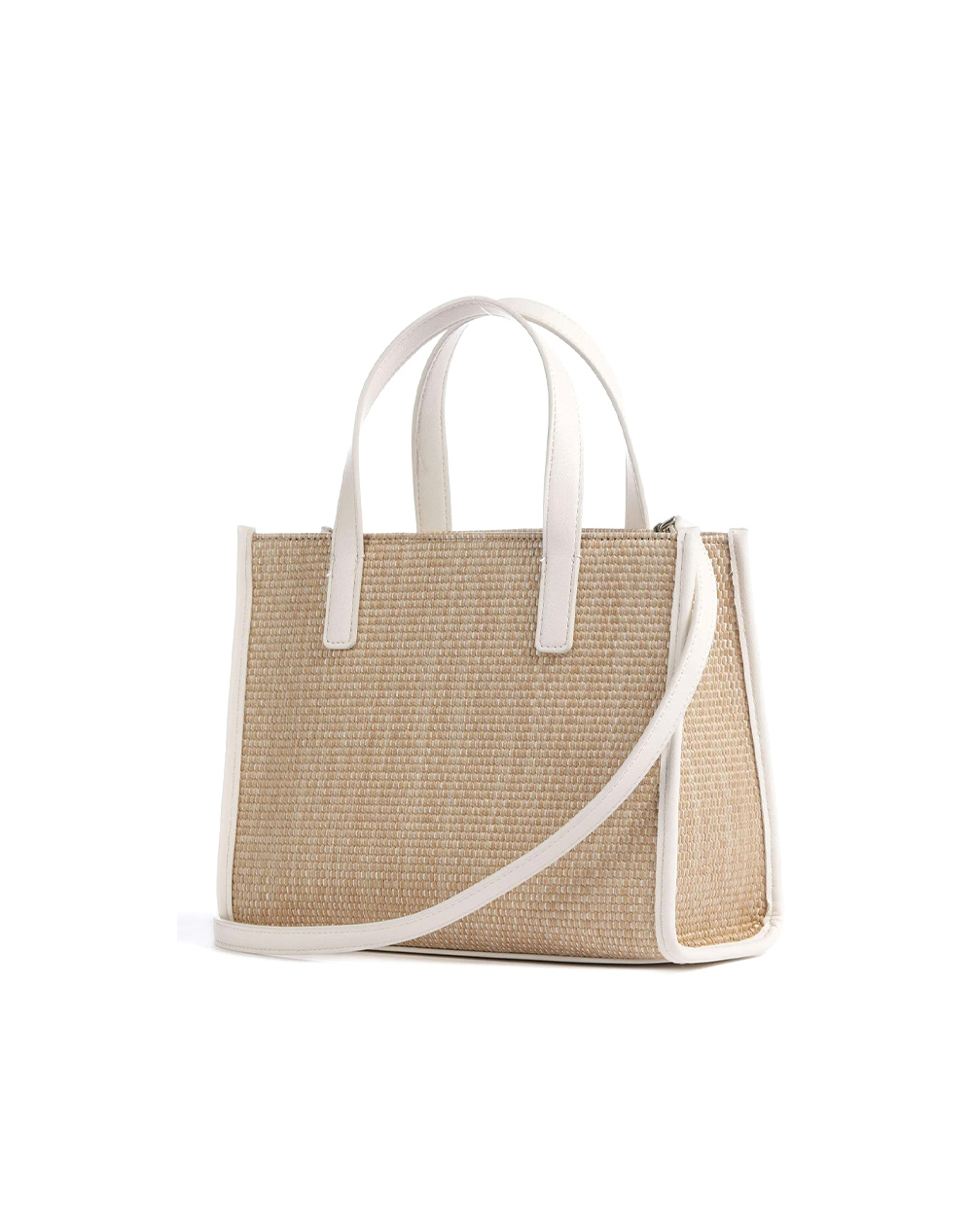 TED BAKER PAOLINA Faux Raffia Small Icon Bag