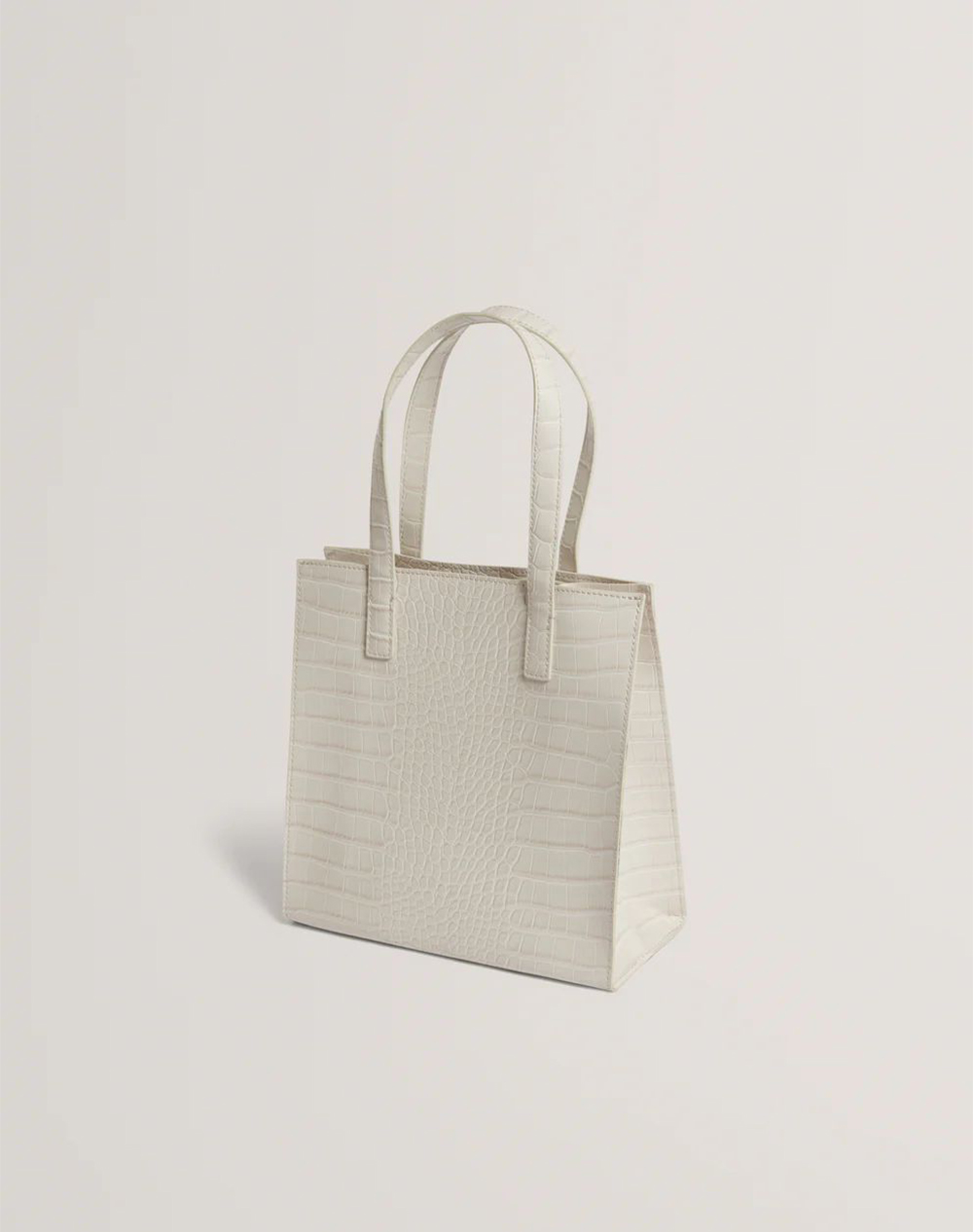 TED BAKER WENONAA Croc Effect Small Icon Bag