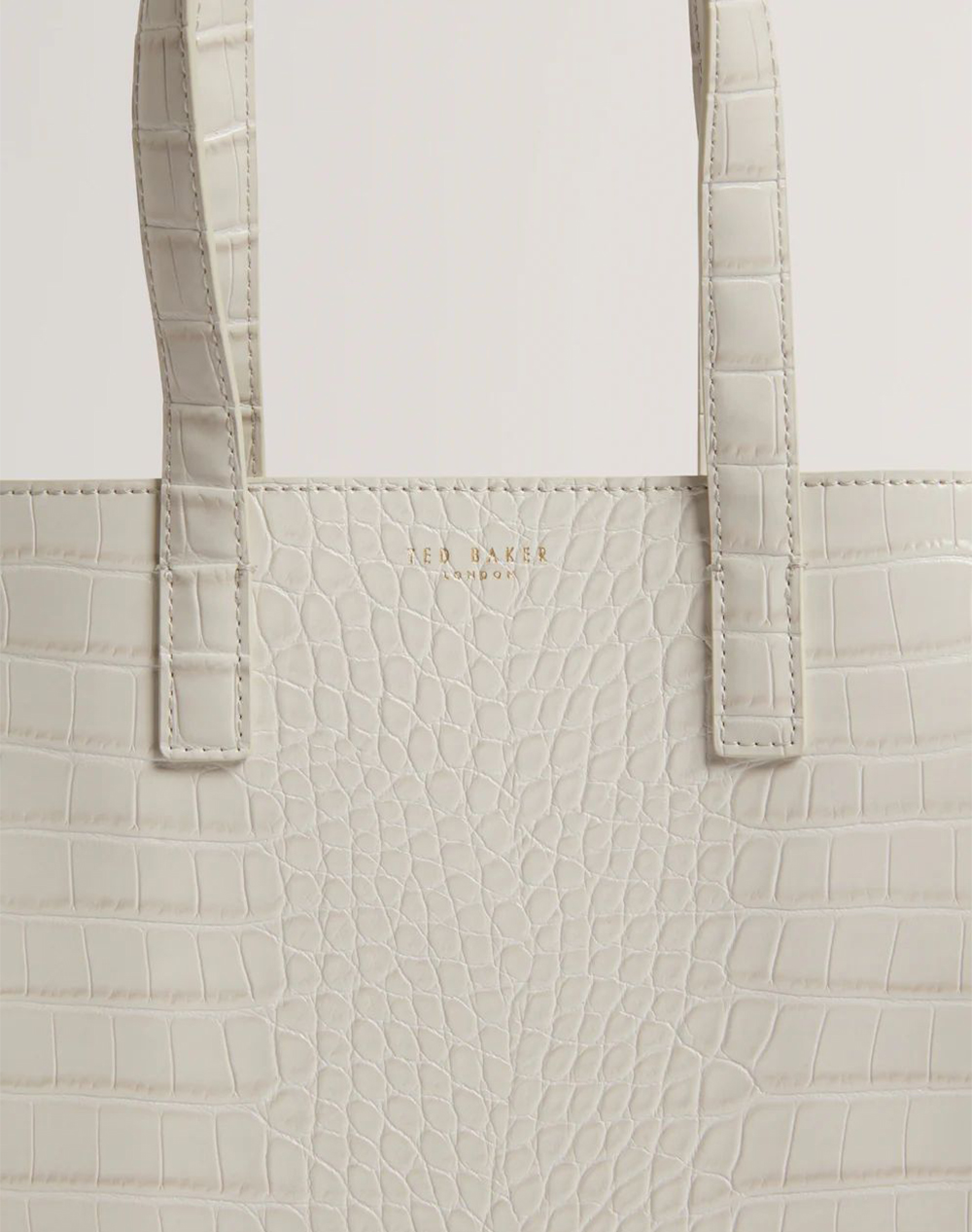 TED BAKER WENONAA Croc Effect Small Icon Bag