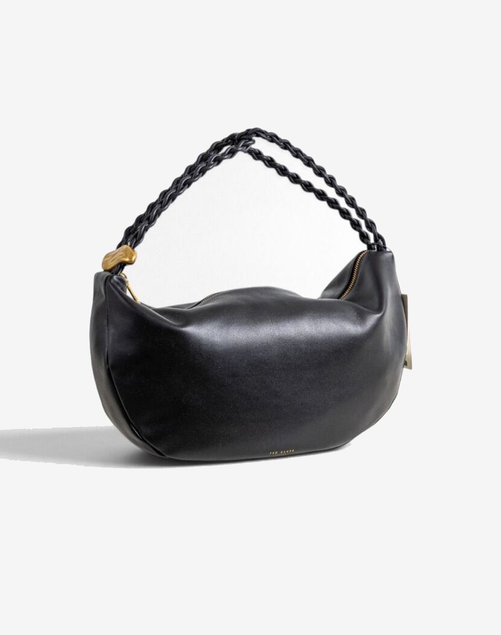 TED BAKER ISLO Leather Statement Hardware Large Hobo Ba
