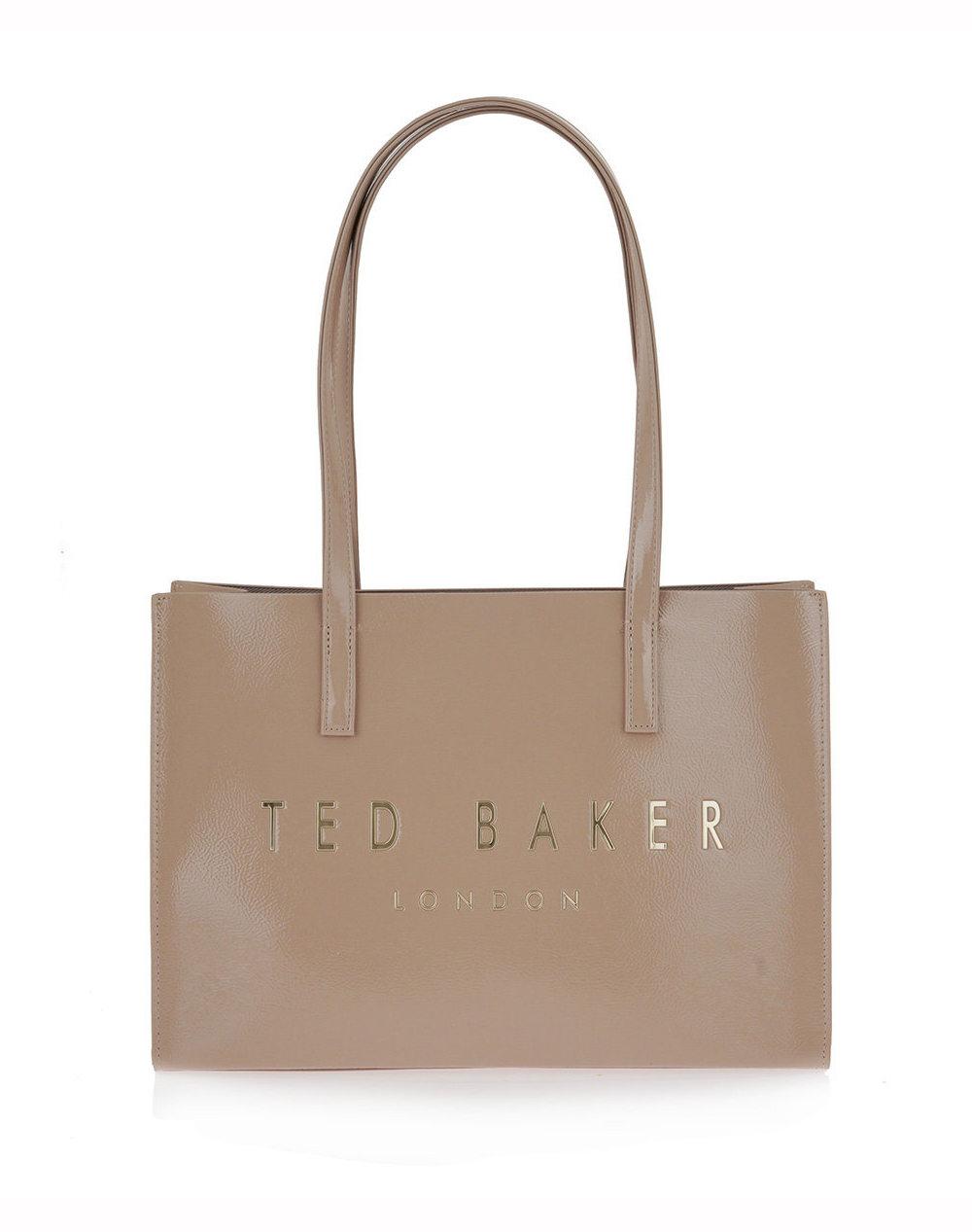 TED BAKER CRINELL Elongated Crinkle Icon Bag