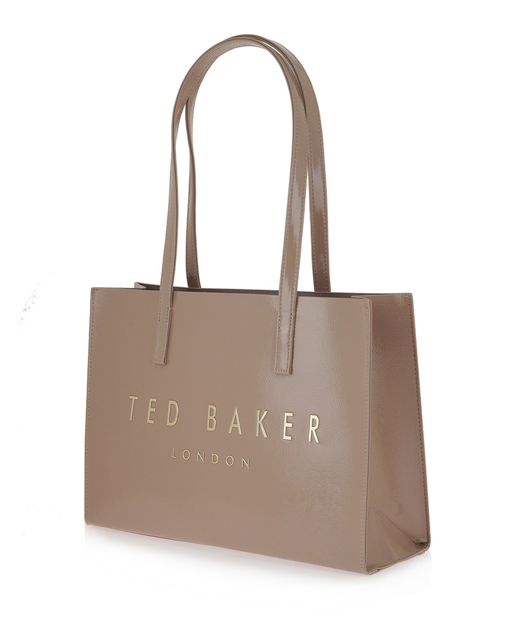 TED BAKER CRINELL Elongated Crinkle Icon Bag