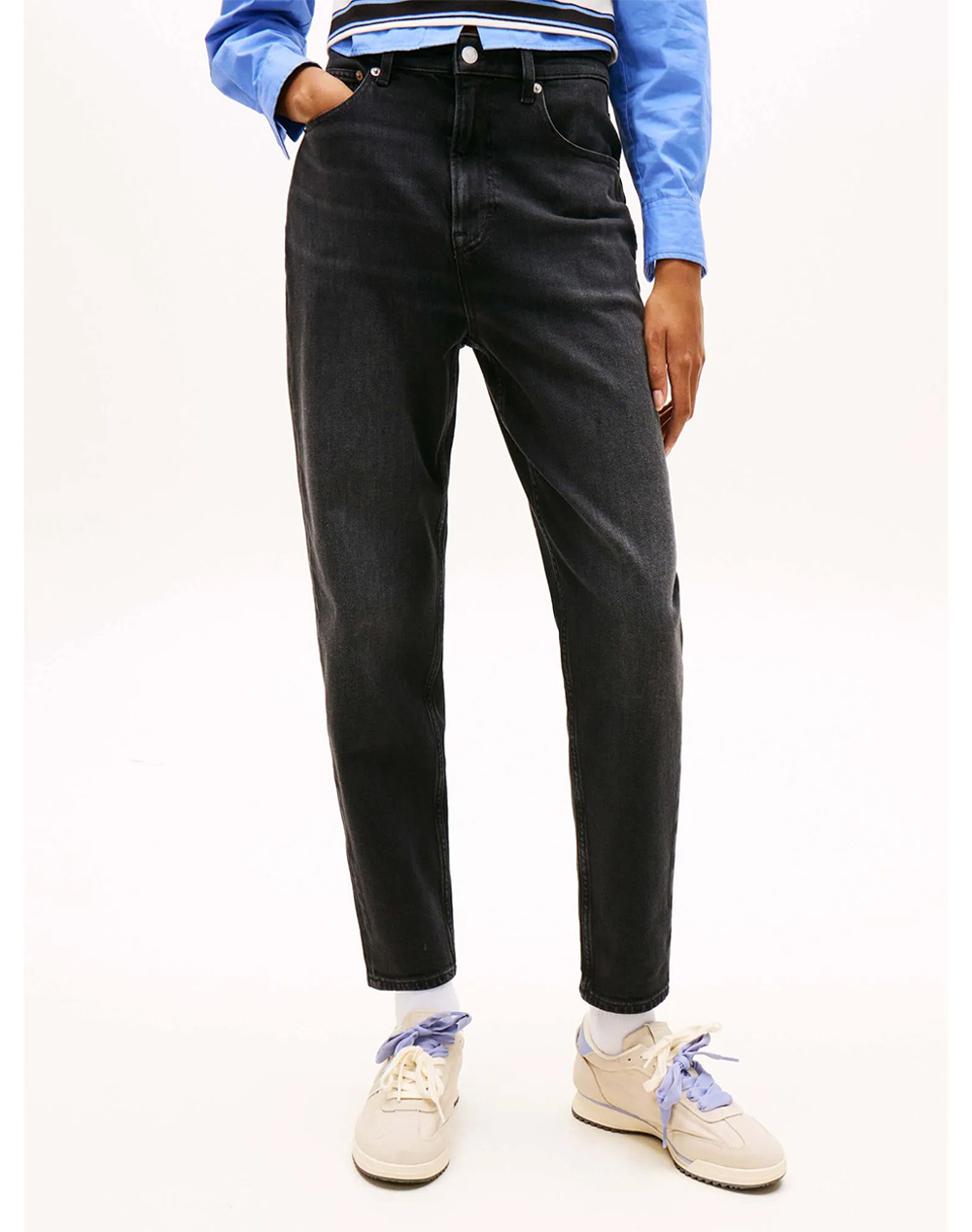 TOMMY JEANS MOM JEAN UH TPR BI5181