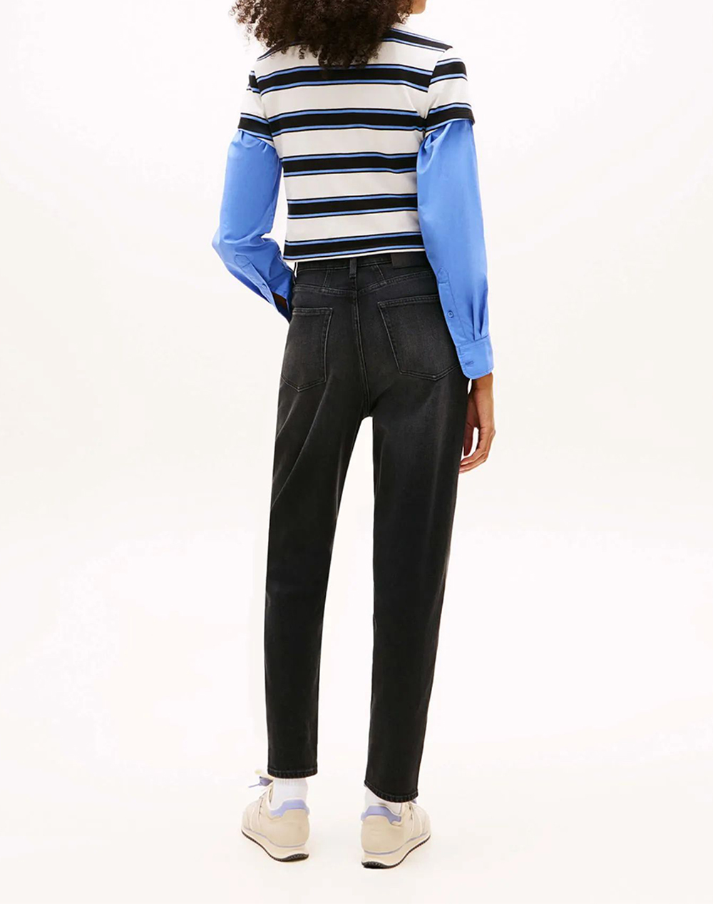 TOMMY JEANS MOM JEAN UH TPR BI5181