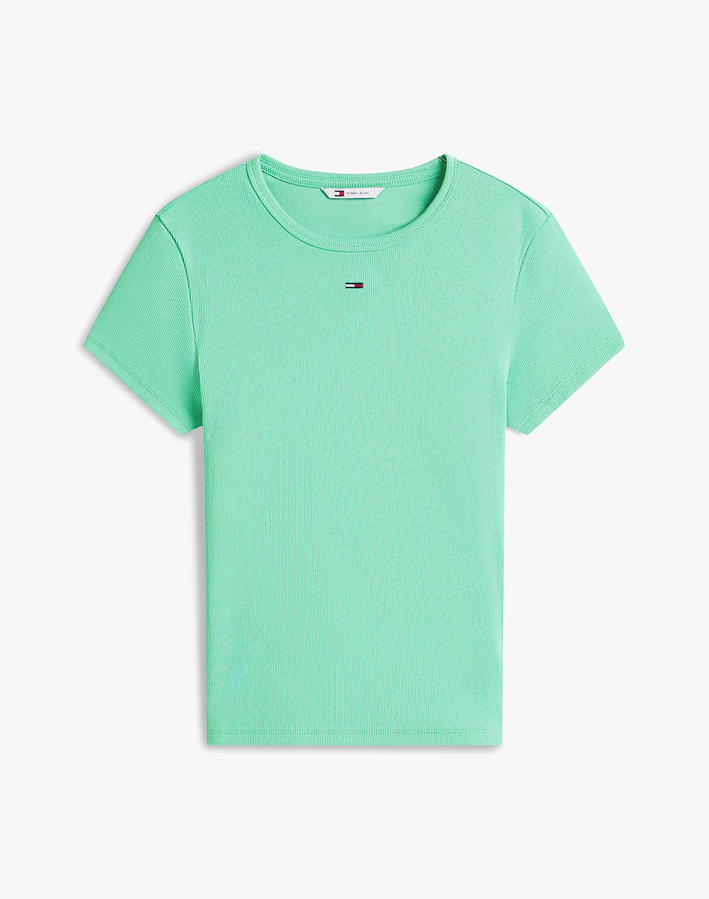 TOMMY JEANS TJW SLIM ESSENTIAL RIB SS EXT