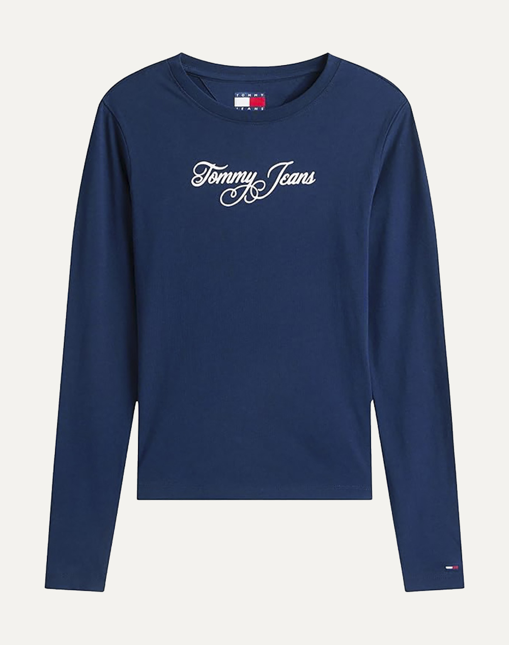 TOMMY JEANS TJW SLIM ESSENTIAL LOGO 1 LS TEE