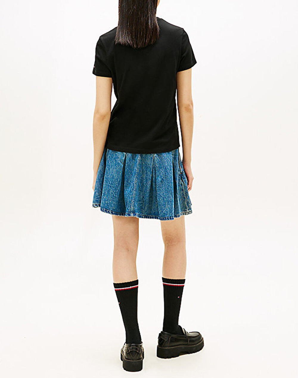 TOMMY JEANS TJW REG ESSENTIAL LOGO 2 TEE EXT