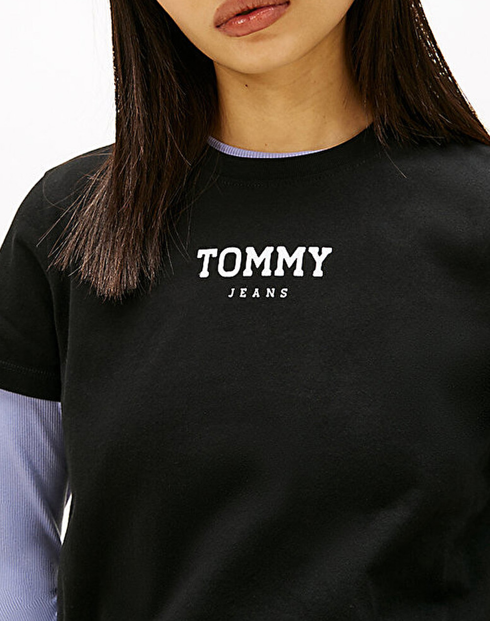 TOMMY JEANS TJW REG ESSENTIAL LOGO 2 TEE EXT