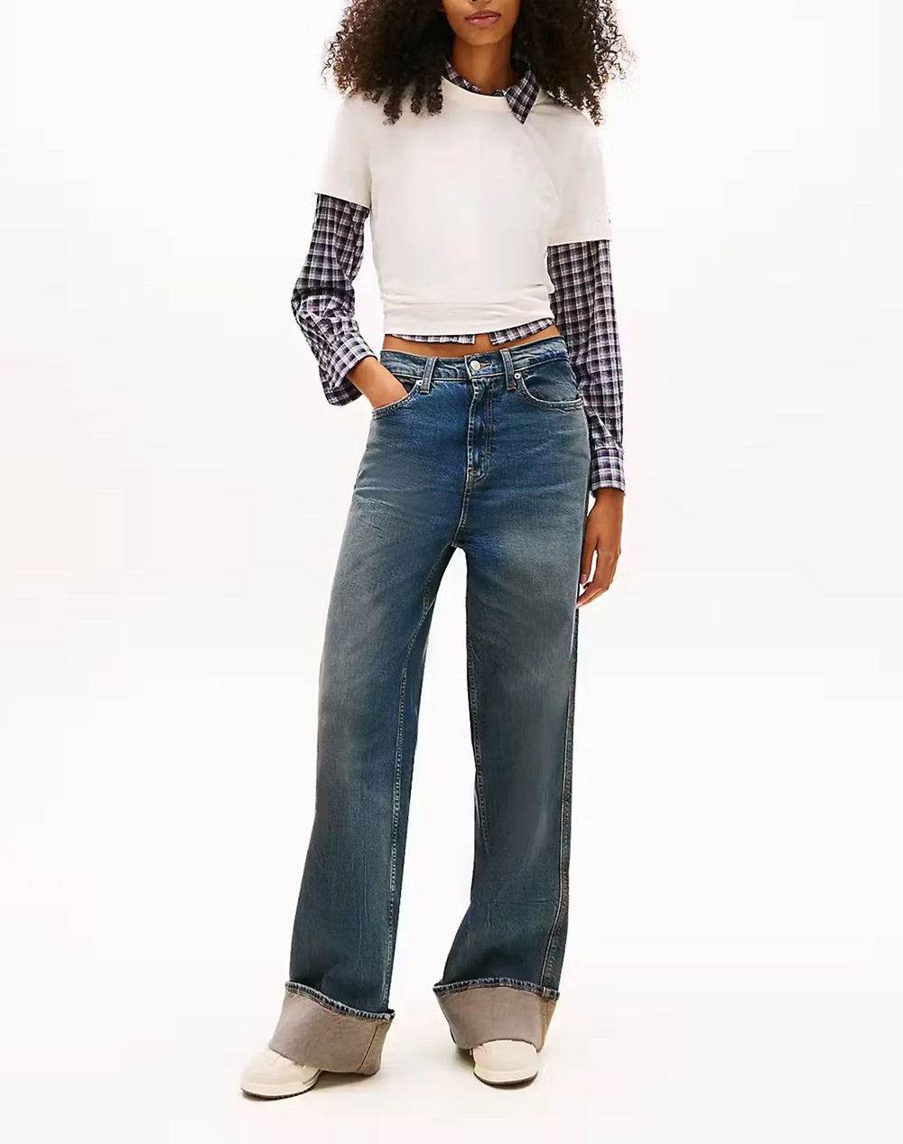 TOMMY JEANS TJW REG GMD VARSITY SS TEE