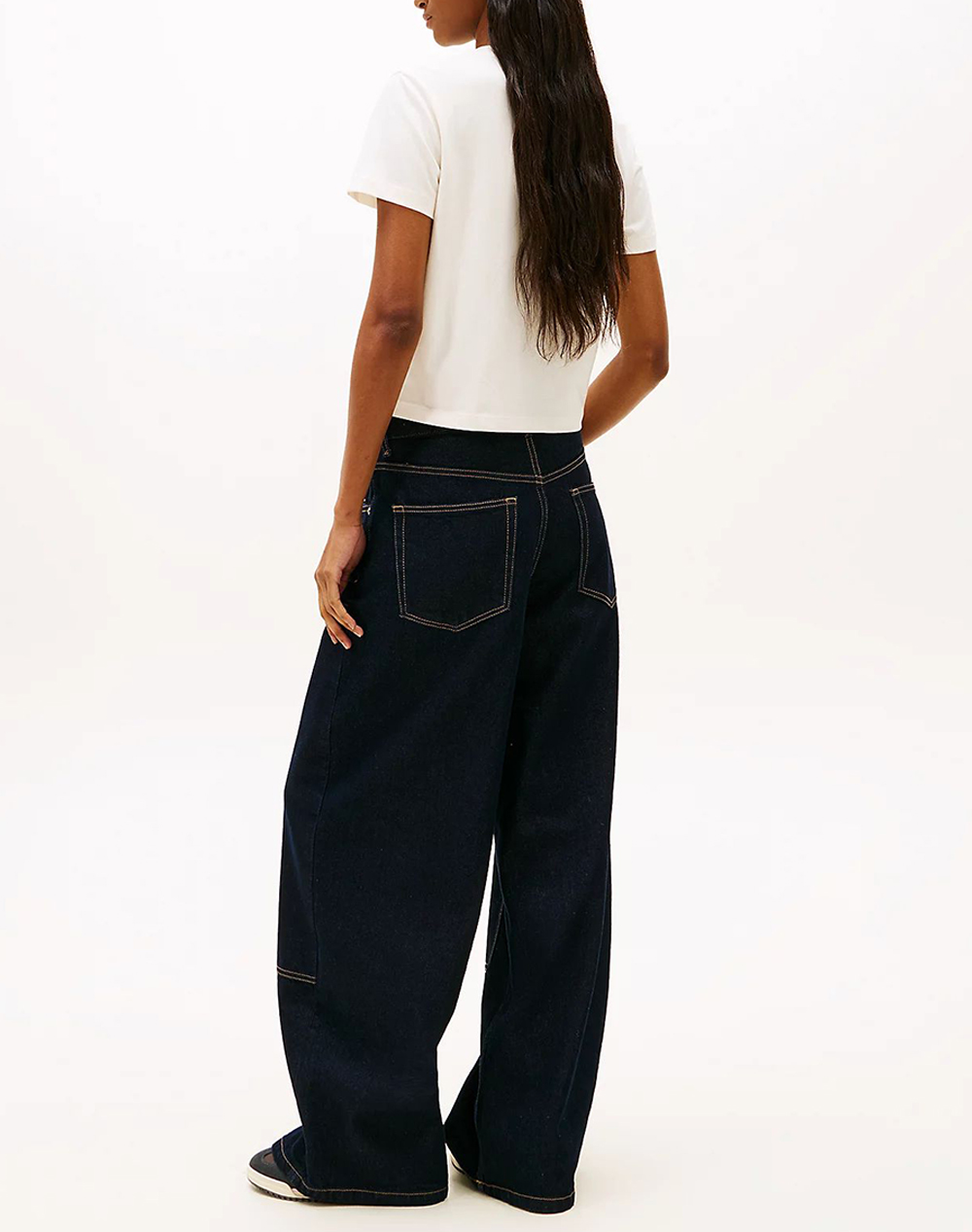 TOMMY JEANS TJW REG SH TONAL FLAG TEE