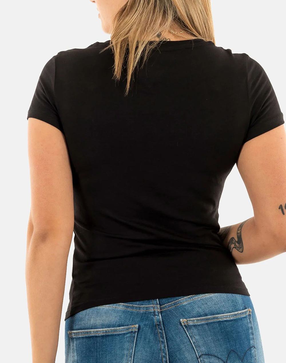 TOMMY JEANS TJW V-NECK TEE